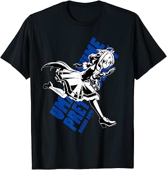 ウマ娘×BOSS コラボtシャツ　Hishi Amazon Amazon | ウマ娘 プリティーダービー ヒシアマゾン Tシャツ | T